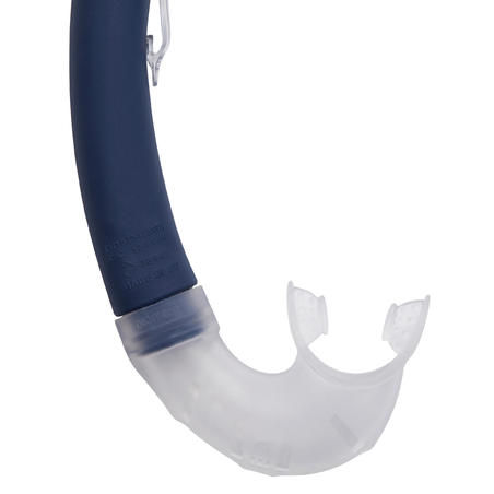 Tuba SUBEA SCD 100 Bleu snorkeling plongée apnée chasse sous marine