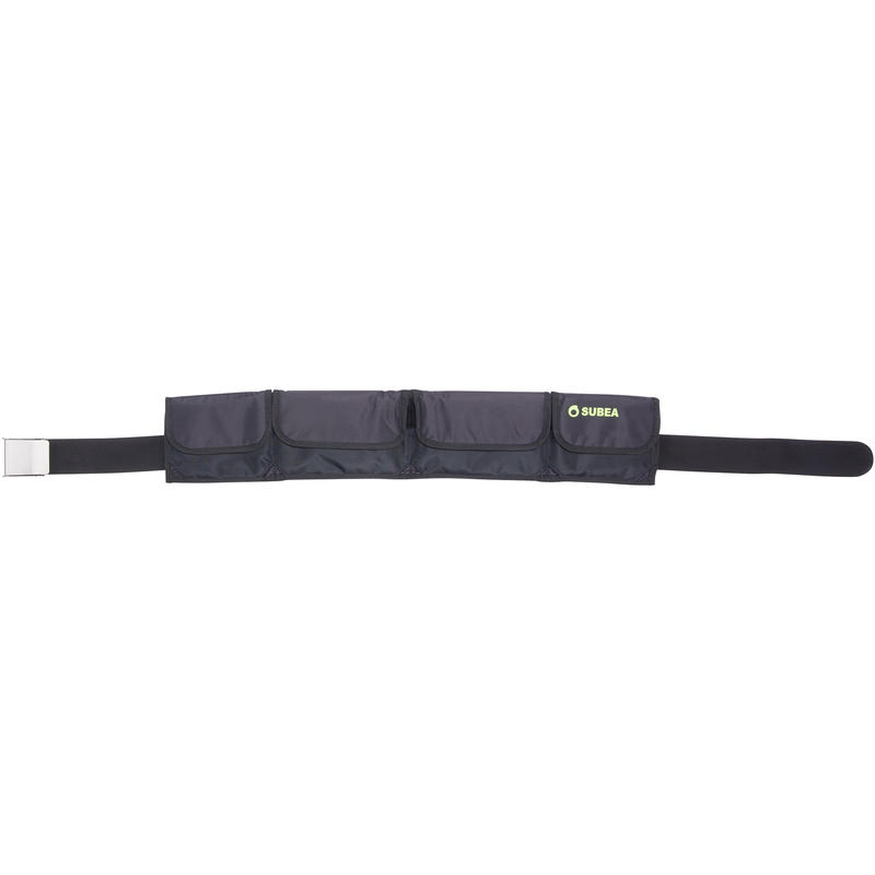 Diving weight belt with soft pockets for lead weights Decathlon