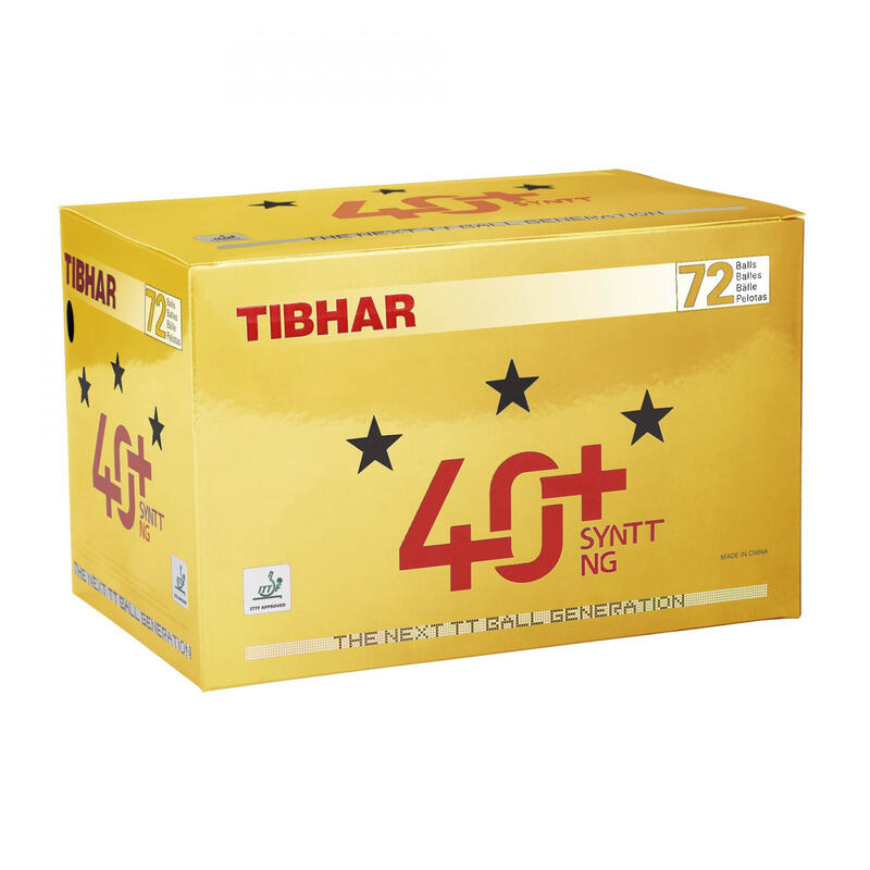 TT-Bälle Syntt NG *** 40+ 72 Stück weiß