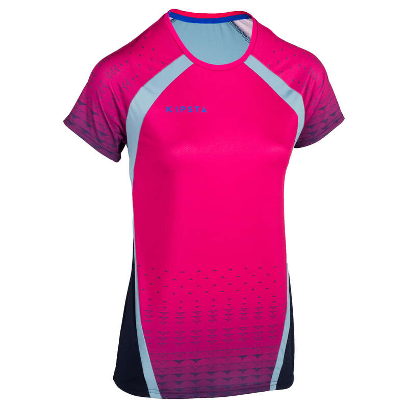 ALLSIX V500 Women's Volleyball Jersey - Pink | Decathlon