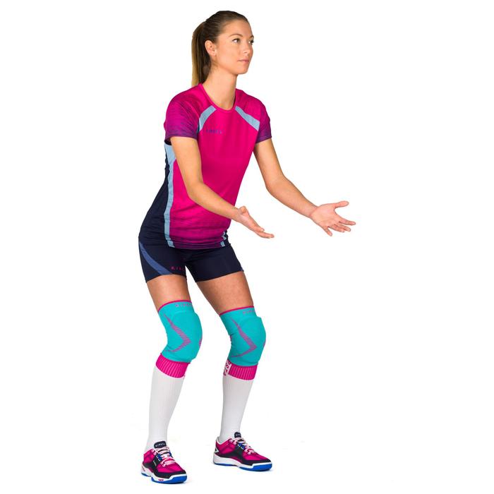 Maillot de volleyball femme V500 bleu Allsix Decathlon