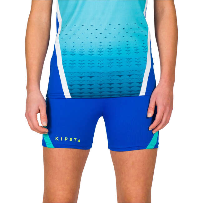 ALLSIX V500 Women's Volleyball Shorts Electric Blue