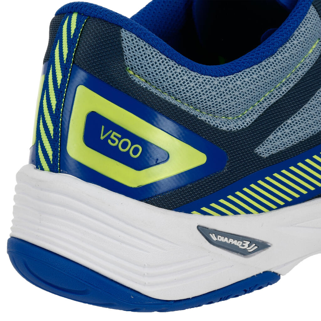 Volleyballschuhe V500 Herren weiss/gelb/grau