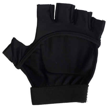 Kids'/Adult Low Intensity 1 Knuckle Field Hockey Glove FH100 - Black