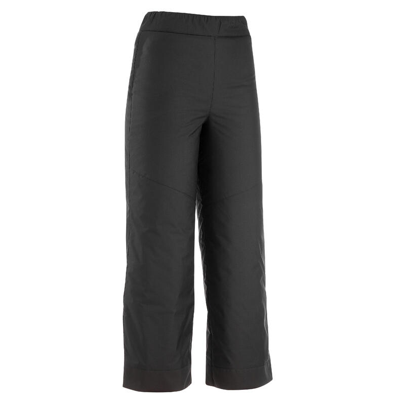 PANTALON DE SKI ENFANT 100 GRIS FONCÉ