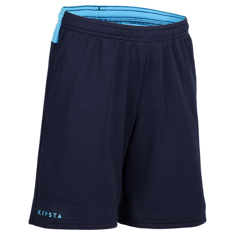 APPAREL FIELDHOCKEY Field Hockey - FH100 Boys' Shorts - Navy/Blue KOROK - Field Hockey