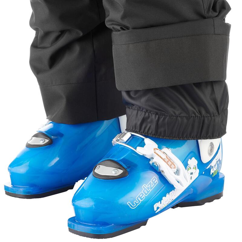 PANTALON DE SKI ENFANT 100 NOIR