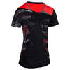 Handballtrikot H500 Erwachsene schwarz/pink