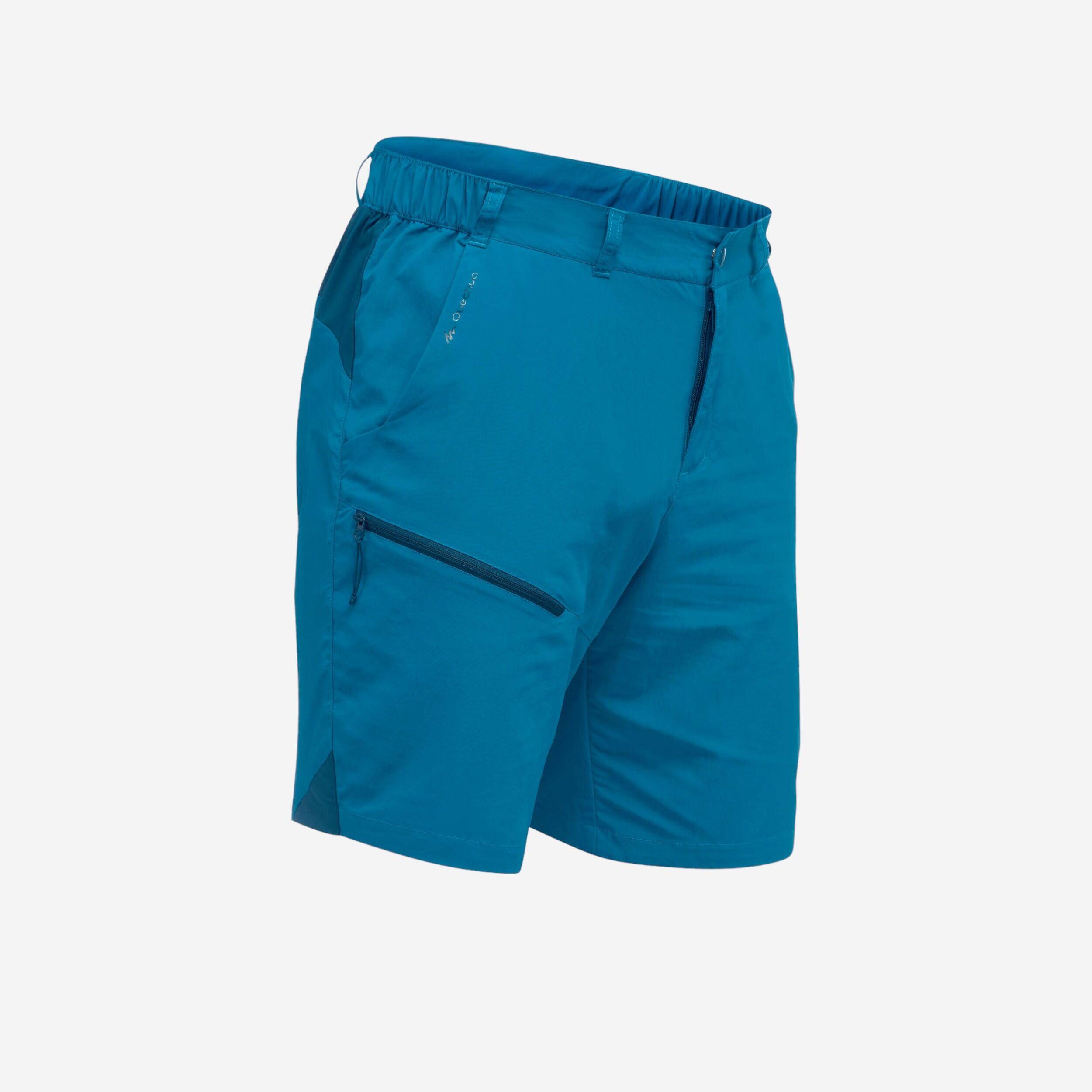 Men's Hiking Shorts MH100 - Blue -  1