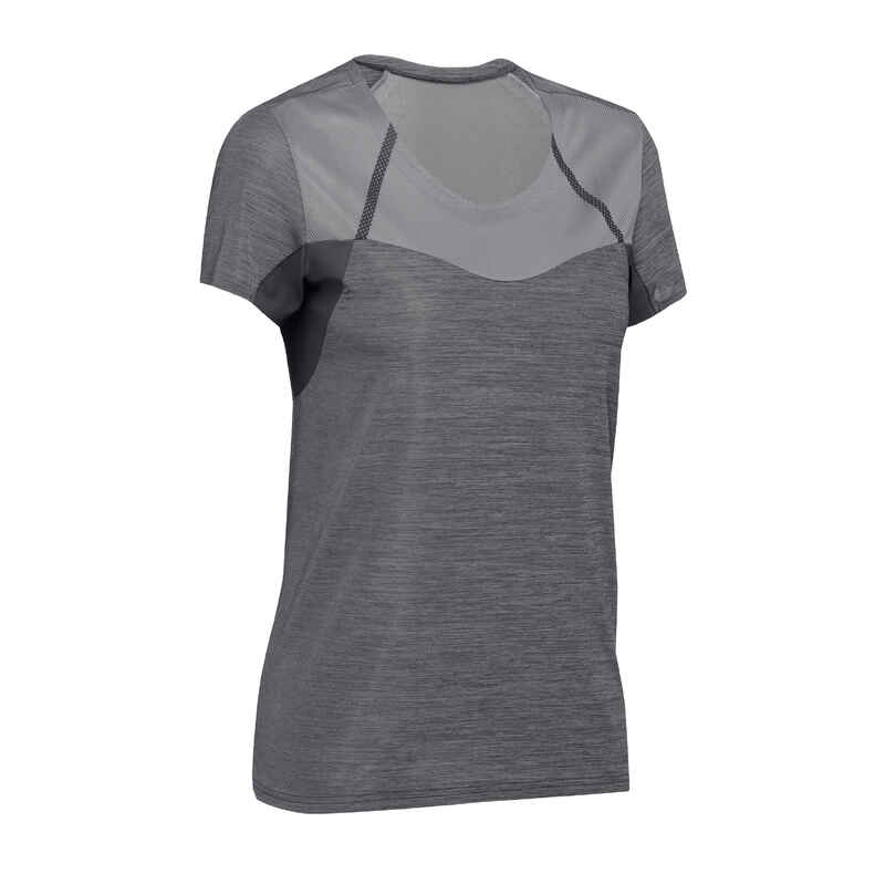 Wandershirt Kurzarm Speed Hiking FH500 Helium Damen schwarz Wandershirt Kurzarm Speed Hiking FH500 Helium Damen schwarz