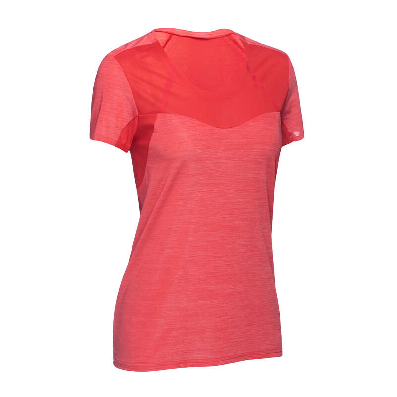 WOMEN FAST HIKING SHOES, APPAREL Hiking - FH500 HELIUM WOMEN'S T-SHIRT QUECHUA - Hiking Clothes