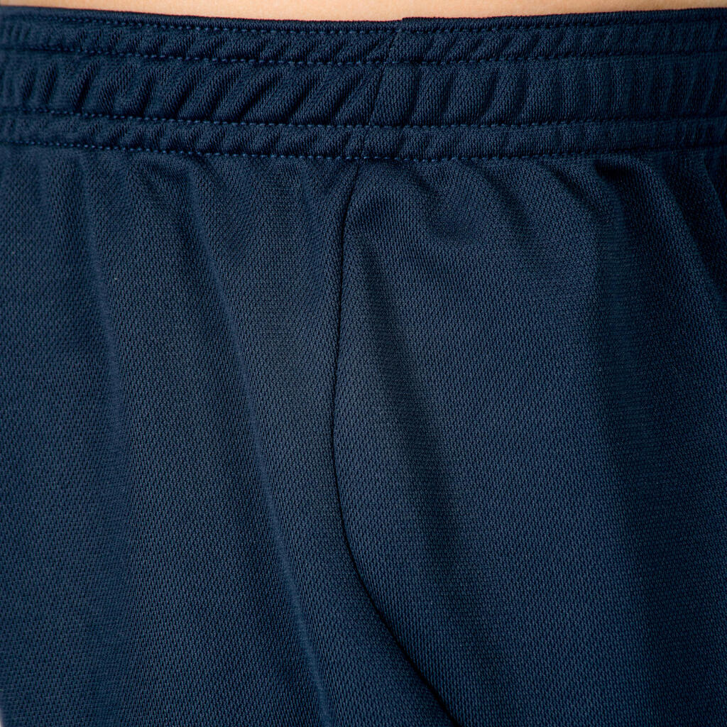 Handballshorts H100 Kinder blau/gelb