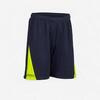 Handballshorts H100 Kinder blau/grün