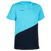 Maillot de hockey sur gazon garçon FH100 bleu marine et bleu clair