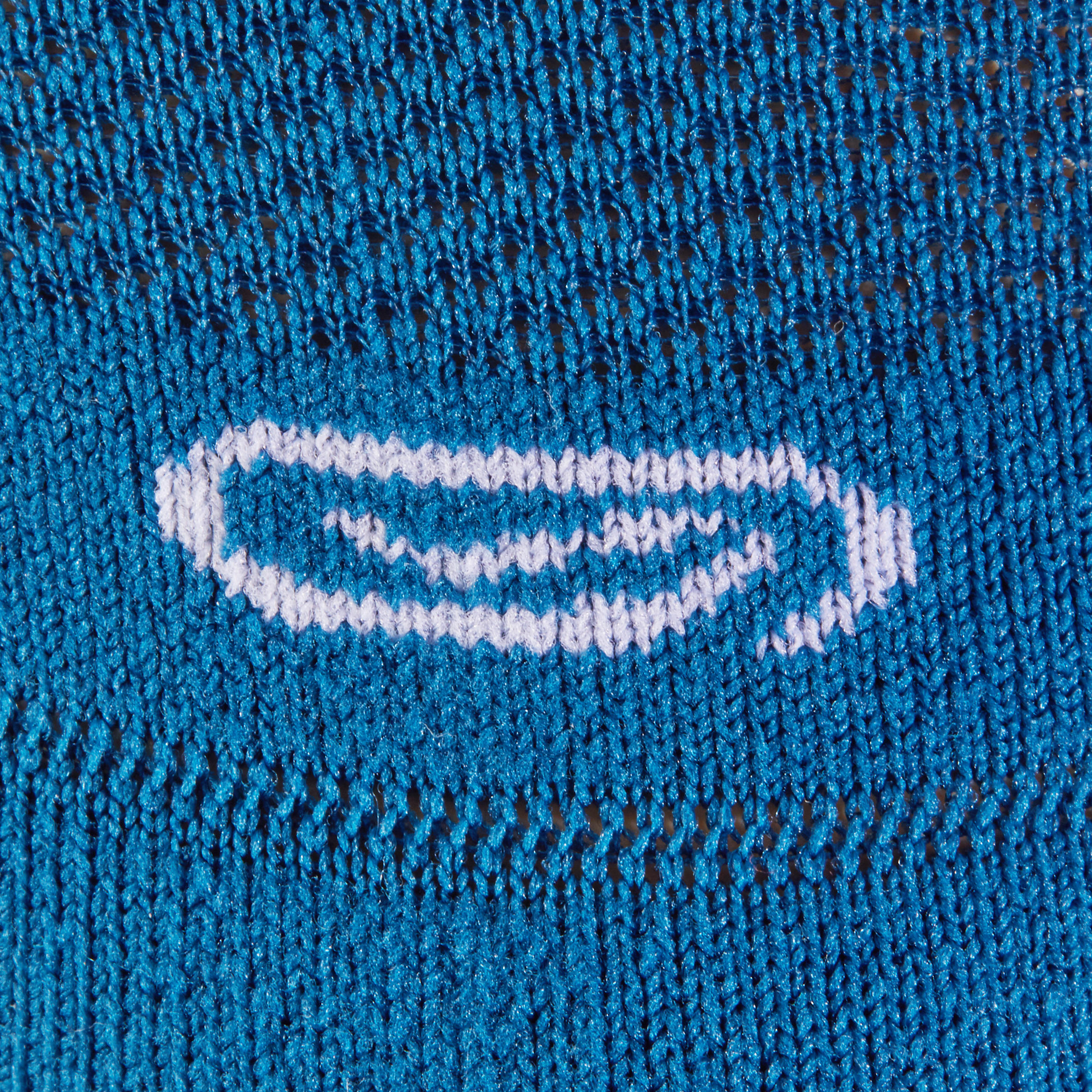 Pqt. 2 calcetines de atletismo para niños confort tobillo alto azul rojo fluo