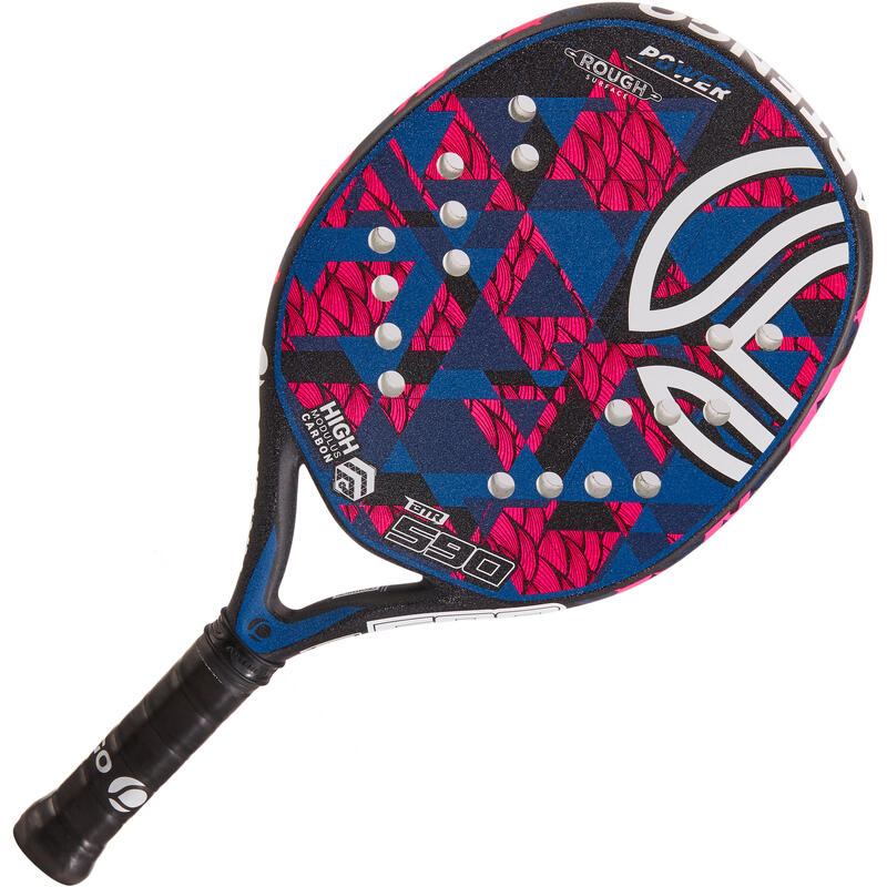 Raquette Beach Tennis BTR 590 rose/bleue