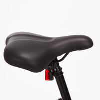 Elops 100 Low Frame City Bike - Black
