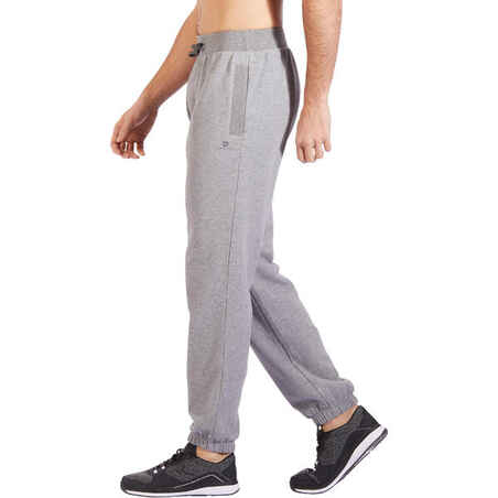 520 Regular-Fit Gym Stretching Bottoms - Grey