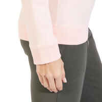 Women's Training Sweatshirt 100 - Pale Pink