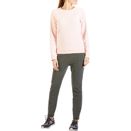 Sweat Training Femme 100 Rose Pâle