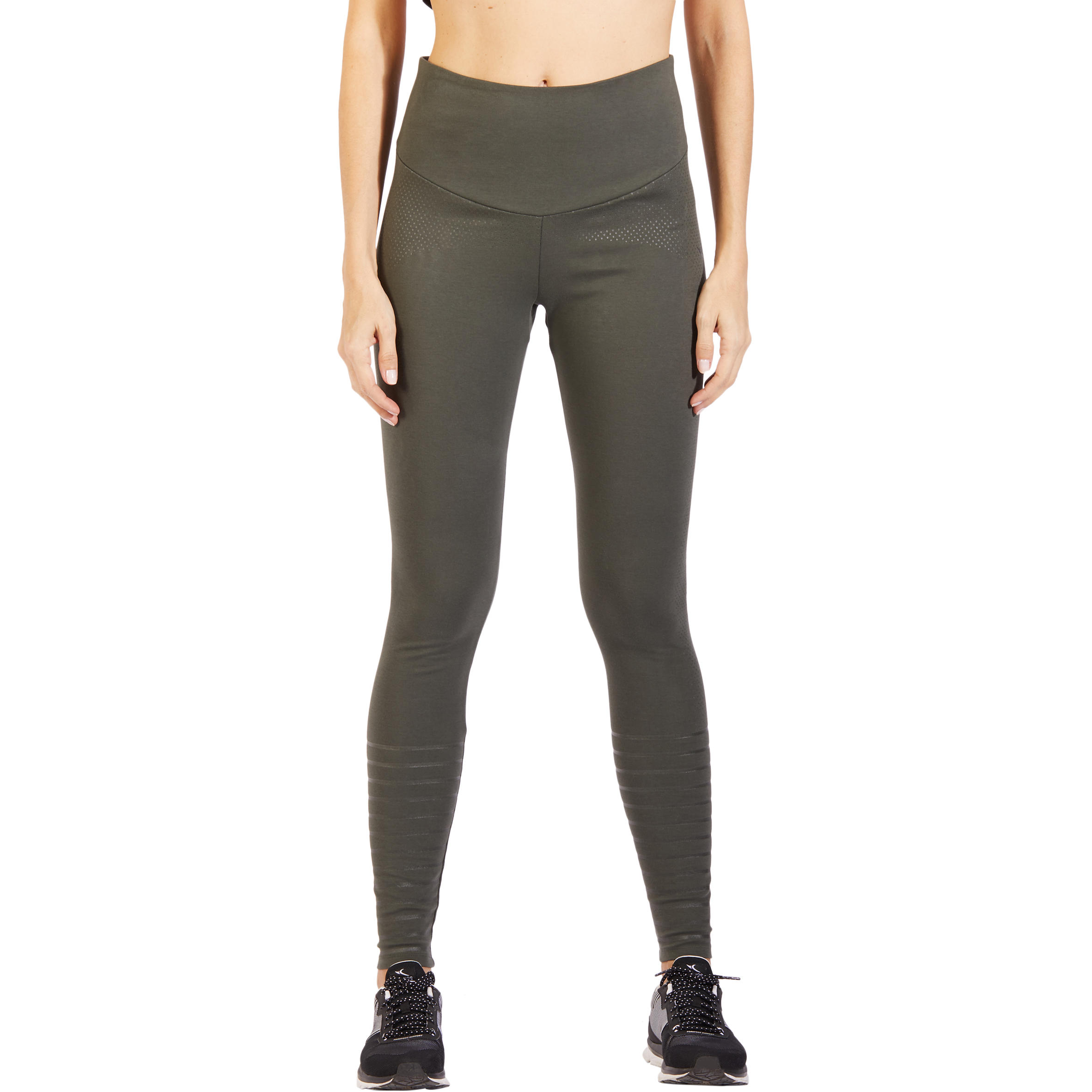 khaki gym tights