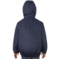 Kids' Sailing Windproof Jacket Dinghy 100 Dark Blue