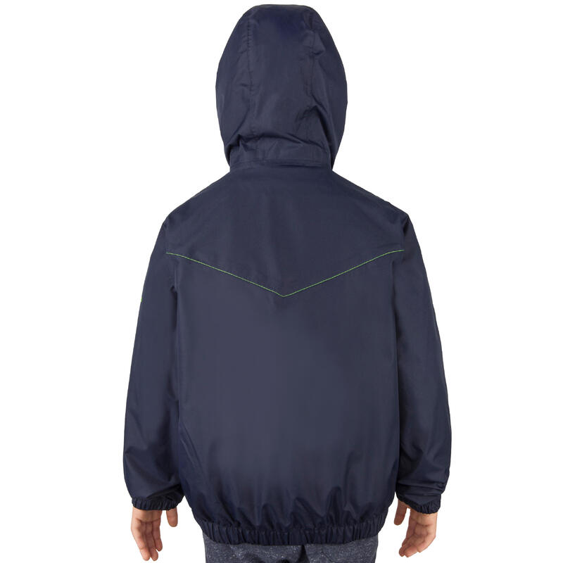 Jachetă Protecție vânt Dinghy 100 Albastru Închis /Albastru Copii 