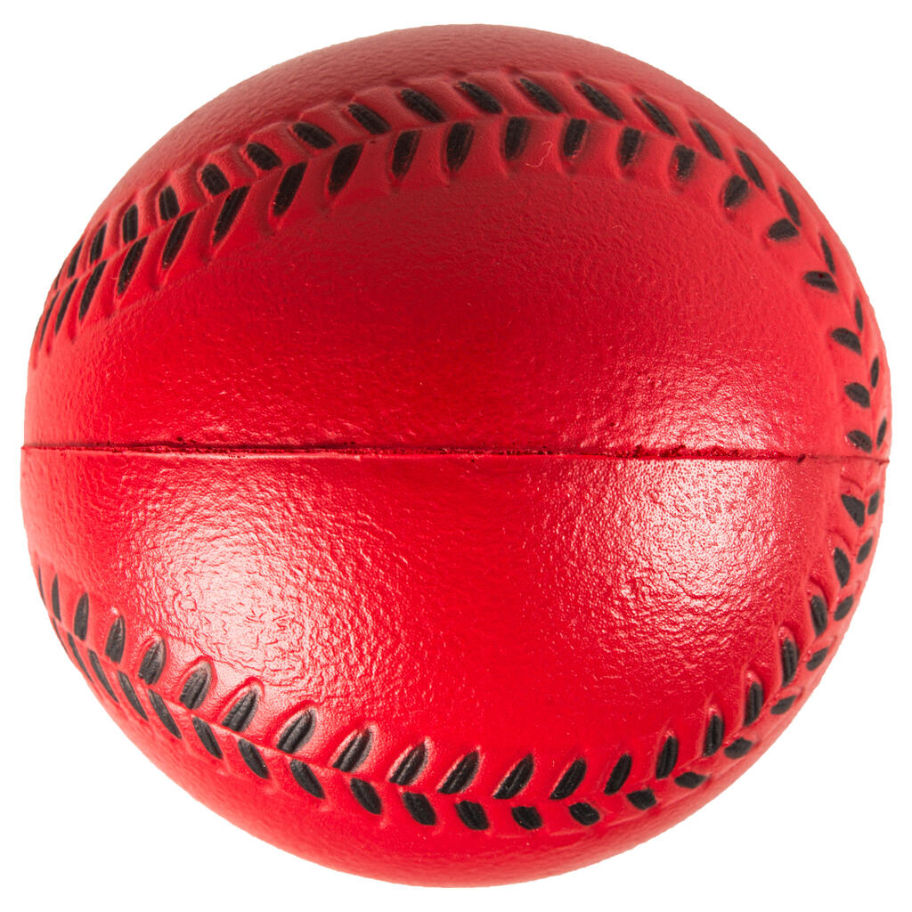 Baseball-Set BA100 Schaumstoffball mit Schlägerset für Kinder