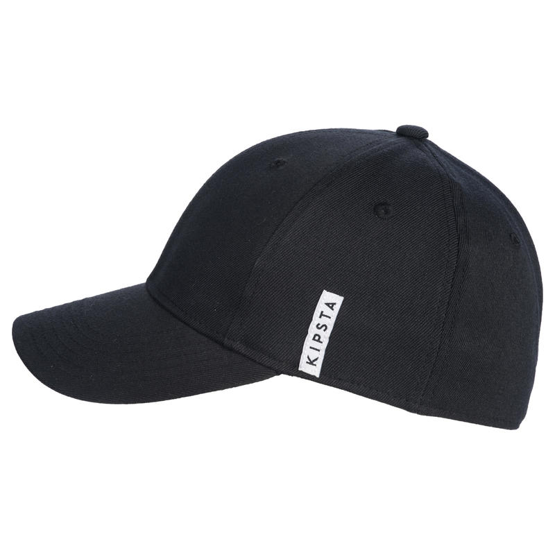Decathlon - Kipsta BA550 Baseball Cap Hat Black Adult Low Profile ...