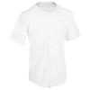 Baseballshirt volwassenen BA 550 wit
