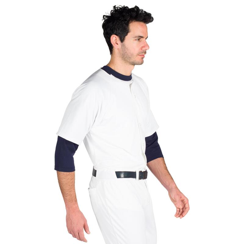 Camisola de Basebol para Adulto BA 550 Branco