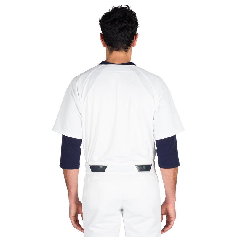 Camisola de Basebol para Adulto BA 550 Branco