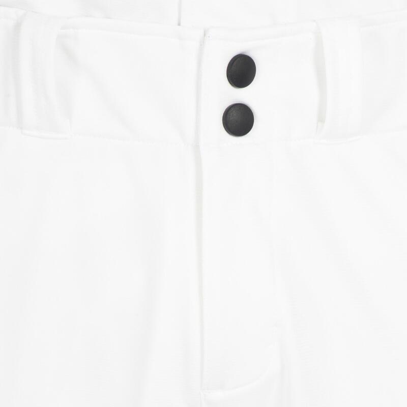 Pantalones Béisbol Adulto Kipsta BA550 Blanco