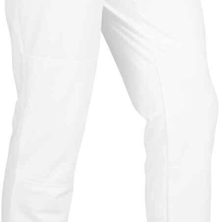 Pantalones Béisbol Adulto Kipsta BA550 Blanco