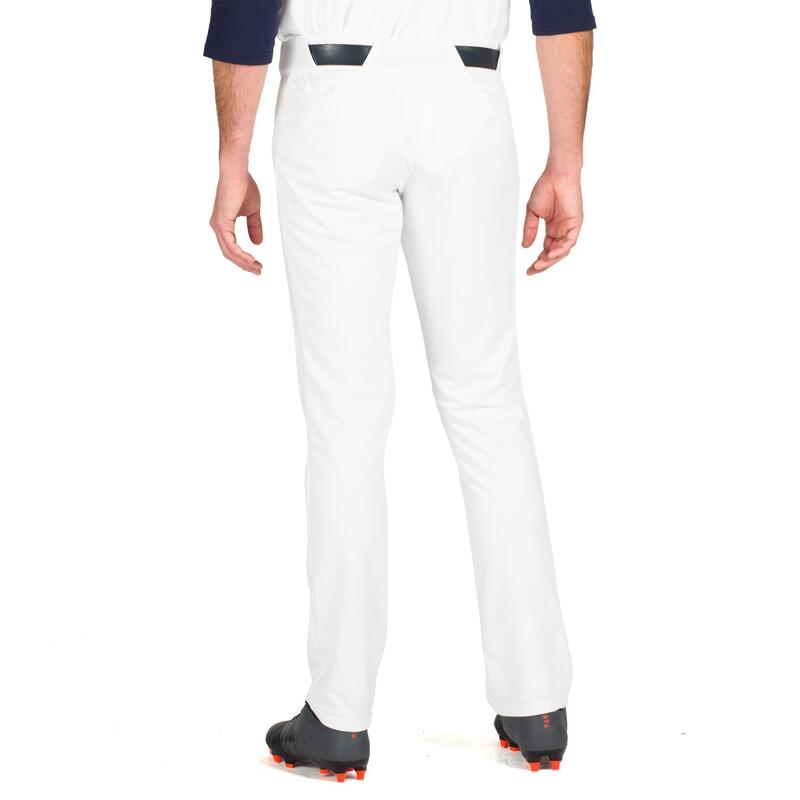 Pantalon Baseball BA 550 Alb Adulţi 