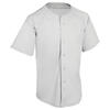 Baseballshirt volwassenen BA 550 grijs