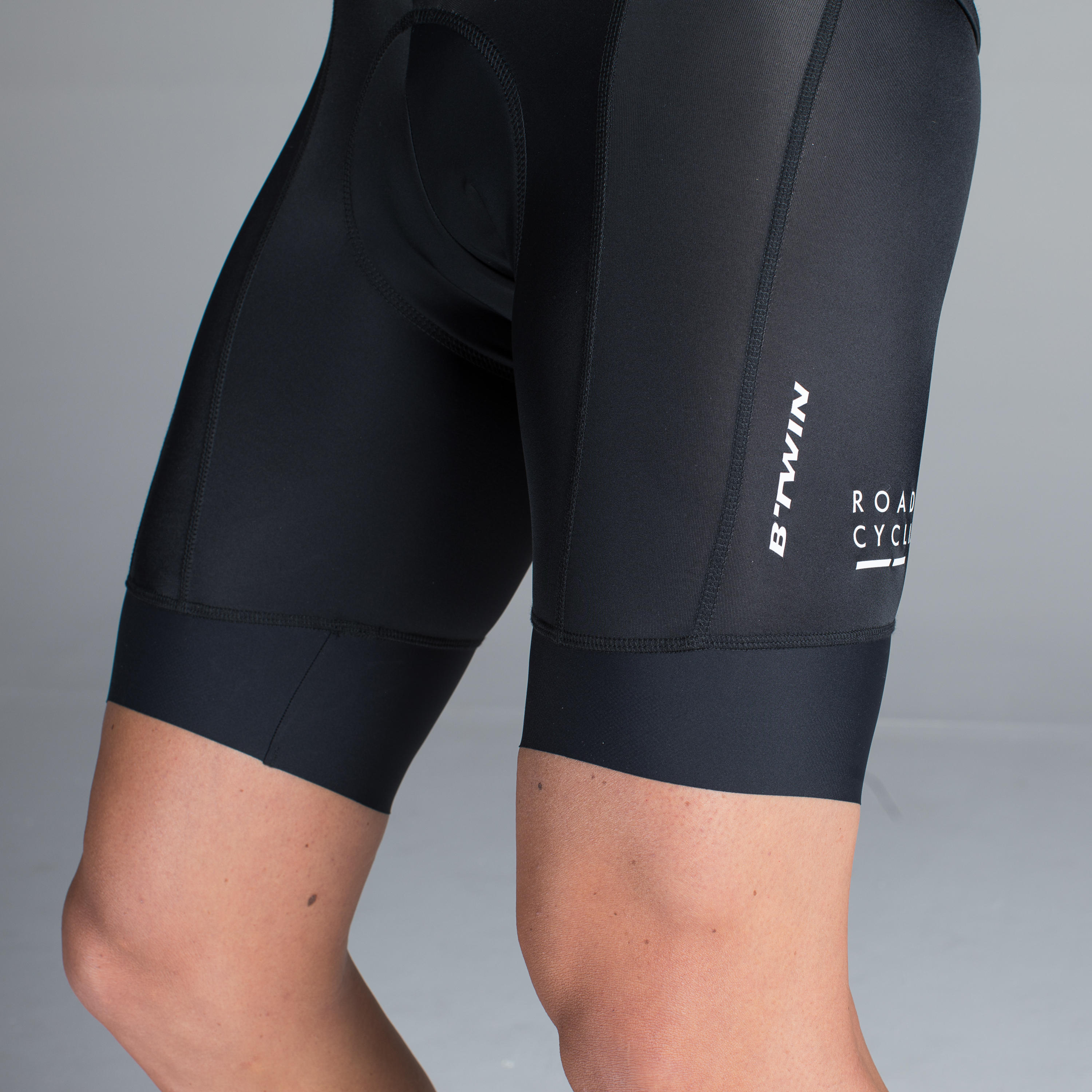 btwin aerofit cycling bib shorts