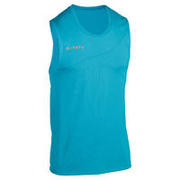 MAJICA BEZ RUKAVA ZA ODBOJKU NA PIJESKU BV500 MUŠKA ZELENA