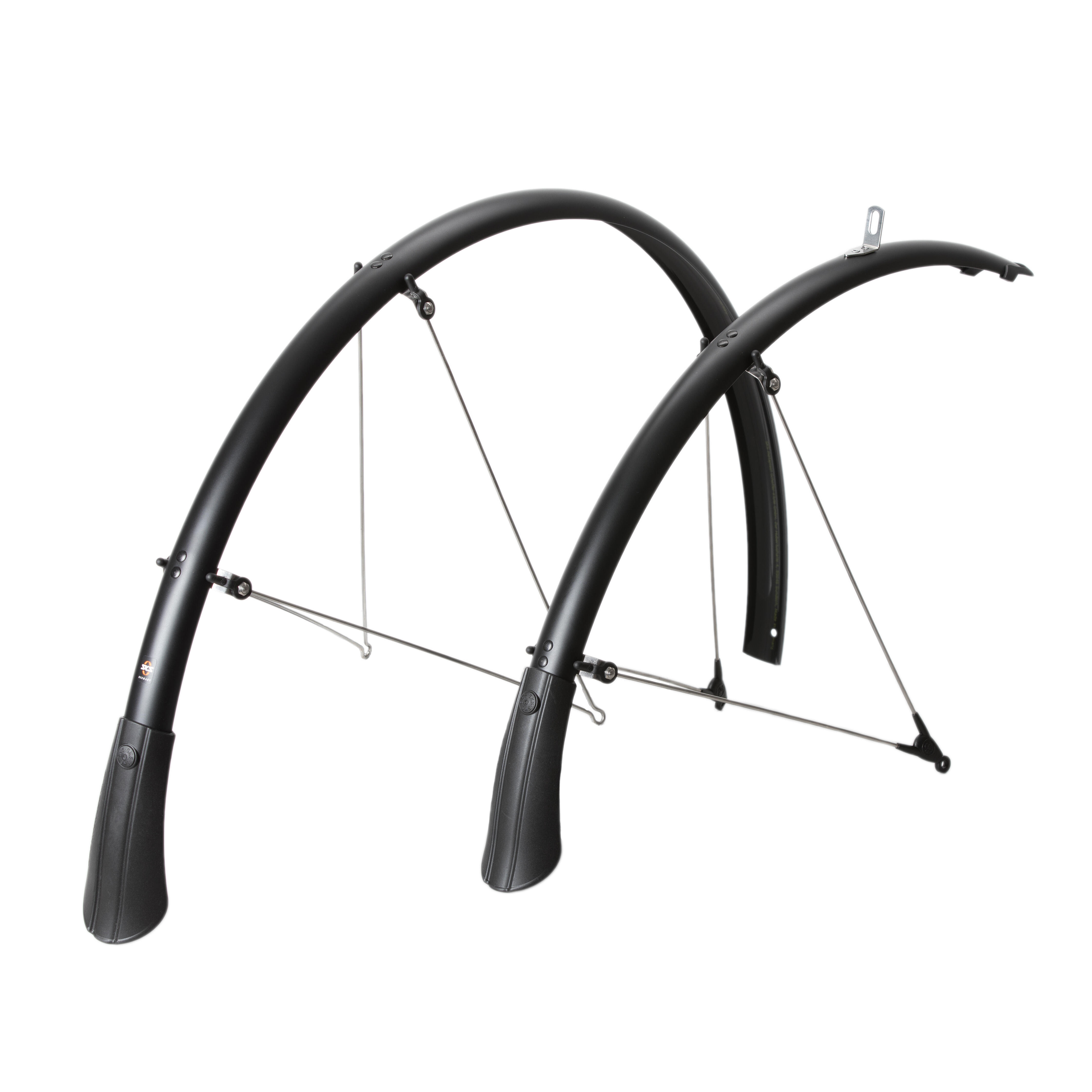 bicicletta con parafanghi