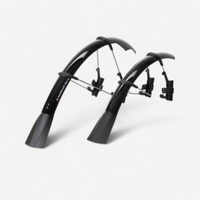 Spatbord racefiets set raceblade pro xl zwart