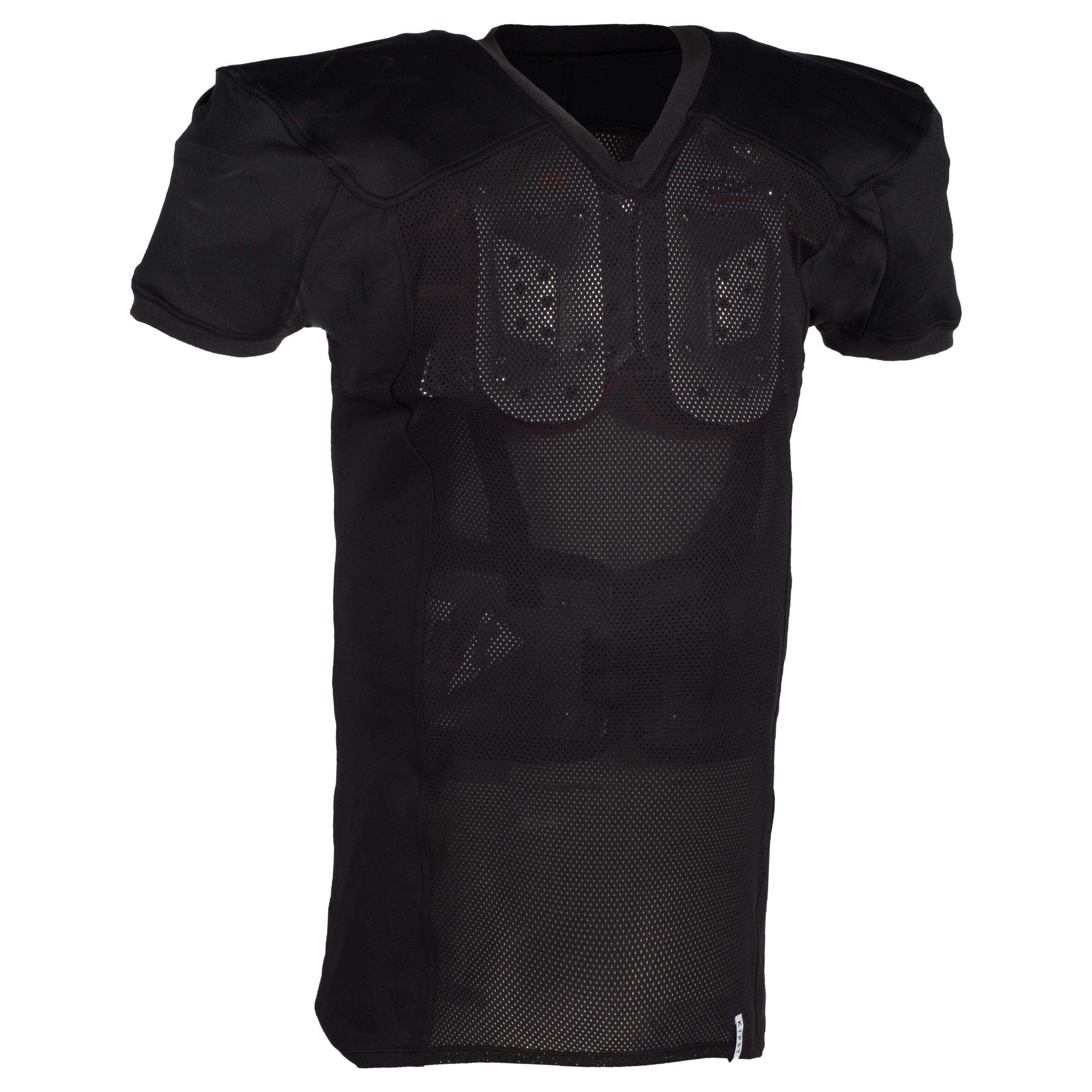 Kipsta Shirt Af 550 Voor Volwassenen Zwart kipsta kopen in de aanbieding