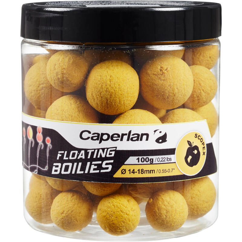 Plovoucí boilies na lov kaprů Scopex Yellow 14 mm a 18 mm 100 g