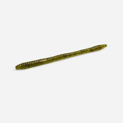 
      FINESSE WORM WATERMELON & RED BLACK BASS FISHING SOFT LURE
  