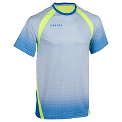 Camiseta de voleibol Allsix V500 hombre azul y verde