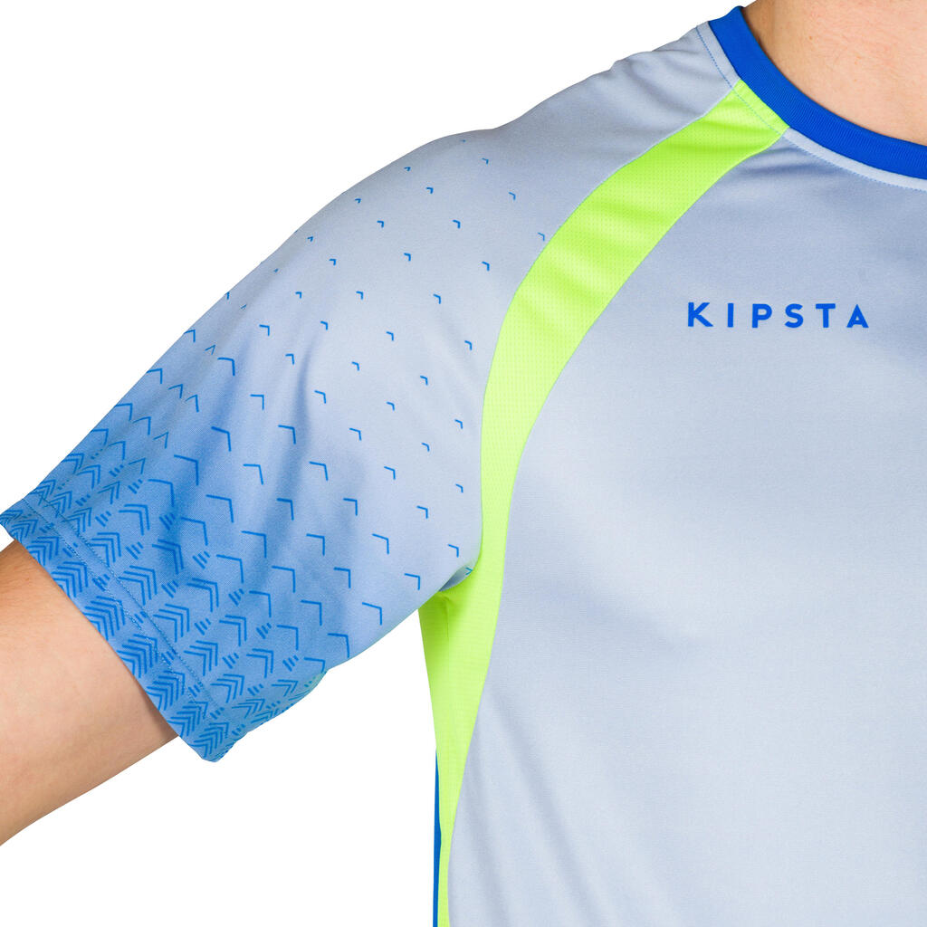Volleyballtrikot V500 Herren blau/grün