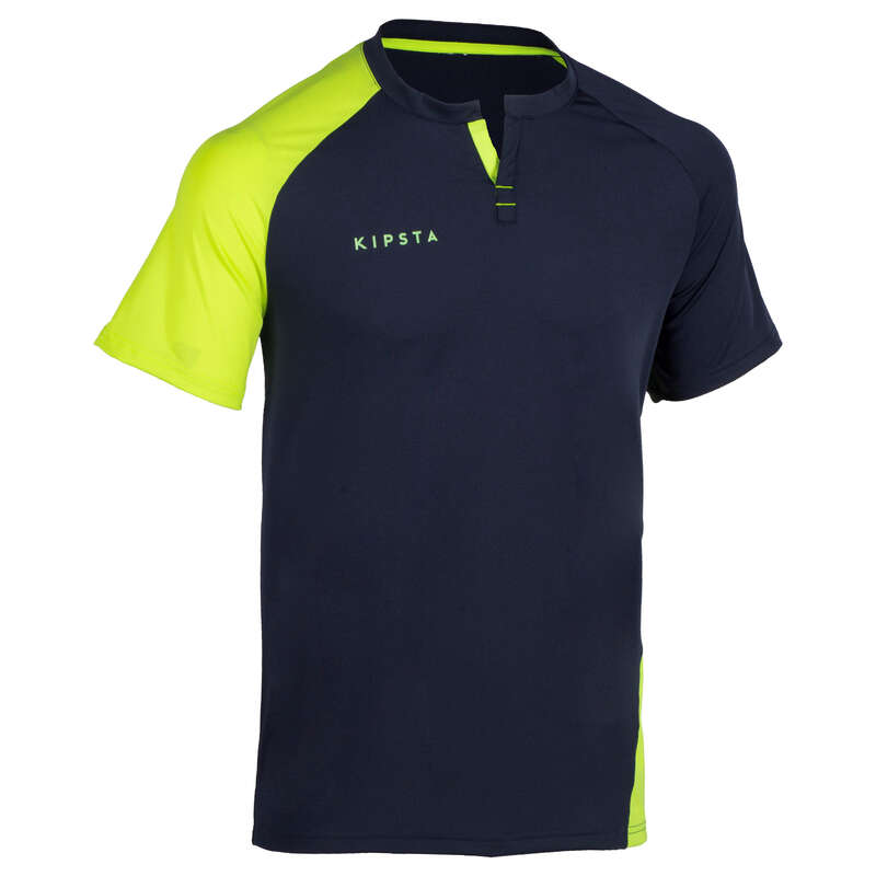 APPAREL FIELDHOCKEY Field Hockey - FH500 Jersey - Blue/Yellow KOROK - Field Hockey