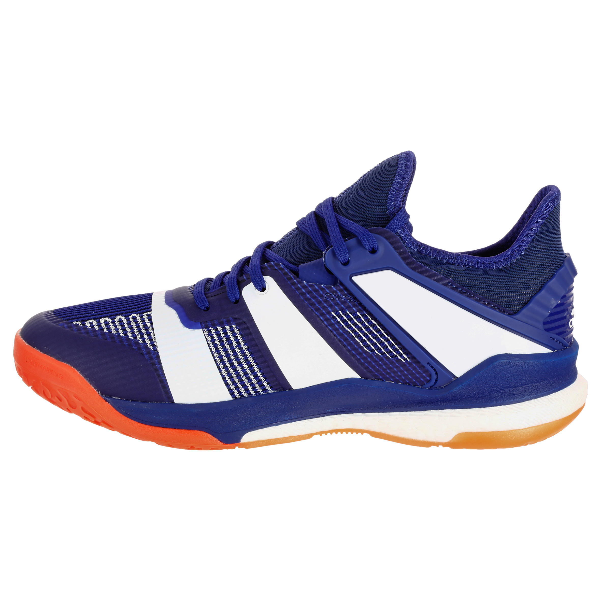 Chaussures de Handball STABIL X BOOST adulte de couleur bleu ADIDAS |  Decathlon