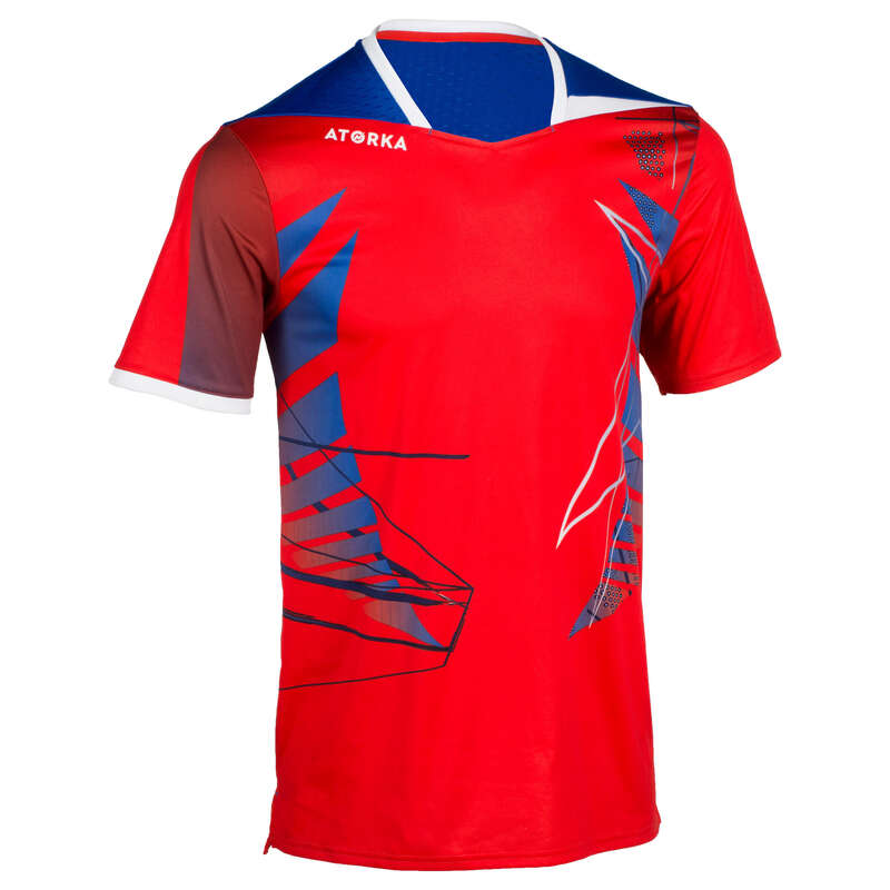 ATORKA H500 Handball Jersey Red/Blue Decathlon