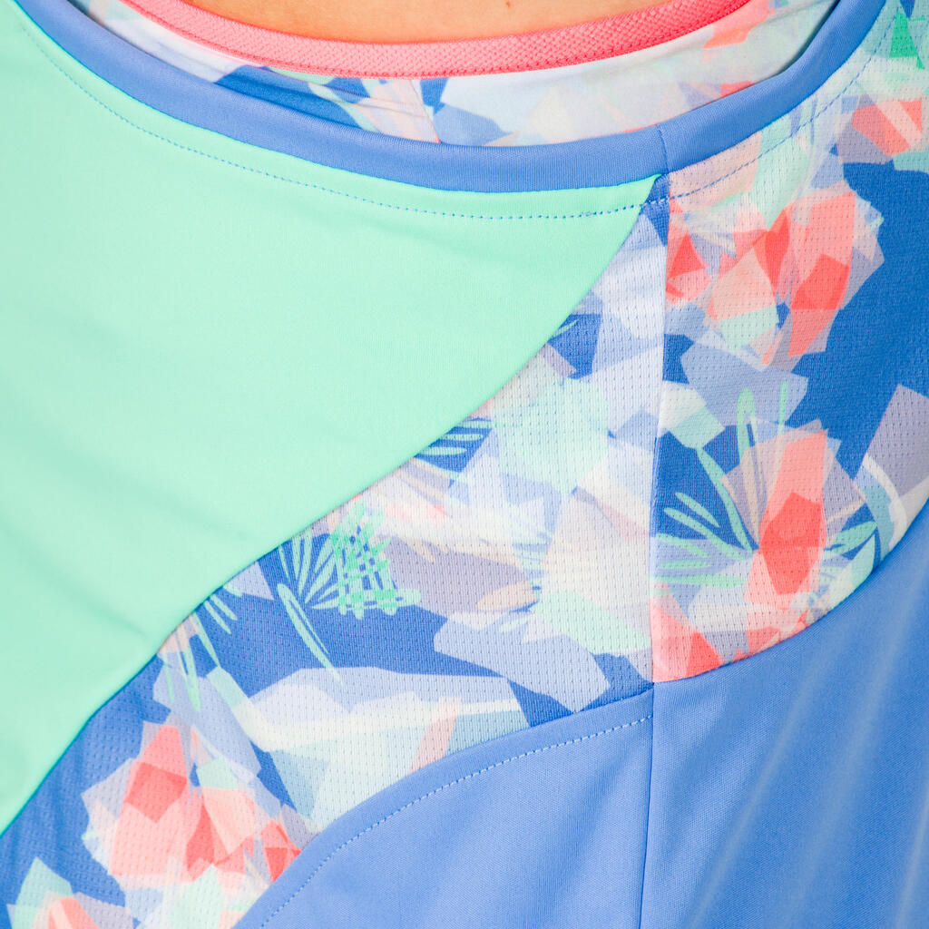 Beachvolleyball-Top BV500 Damen blau