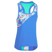 MAJICA BEZ RUKAVA ZA ODBOJKU NA PIJESKU BV500 ŽENSKA PLAVA